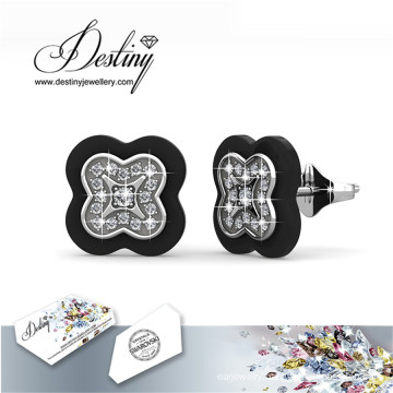 Destiny Jewellery Crystals From Swarovski Lucky Stud Earrings